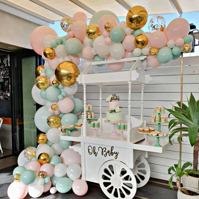 Candy Cart with canopy | Luxe Couture Events