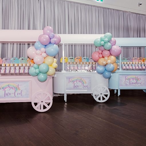 Pastel Cart- Trio | Luxe Couture Events